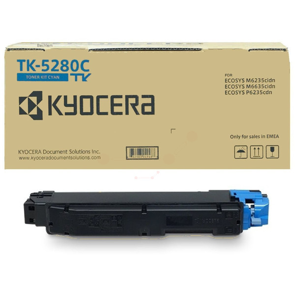 1T02TWCNL0 // TK5280C / cyan / original KYOCERA Toner cyan / 1T02TWCNL0 / 11000 S.
