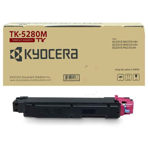 1T02TWBNL0 // TK5280M / magenta / original KYOCERA Toner magenta / 1T02TWBNL0 / 11000 S.