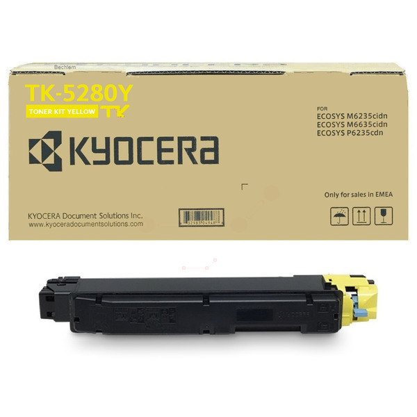 1T02TWANL0 // TK5280Y / gelb / original KYOCERA Toner gelb / 1T02TWANL0 / 11000 S.