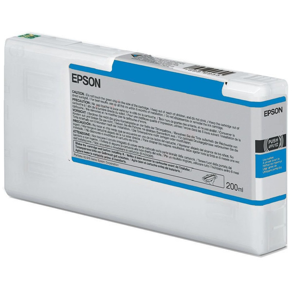C13T653200 // T6532 / cyan / original EPSON Tintenpatrone cyan / C13T653200 / 200.00 ml