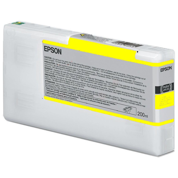 C13T653400 // T6534 / gelb / original EPSON Tintenpatrone gelb / C13T653400 / 200.00 ml