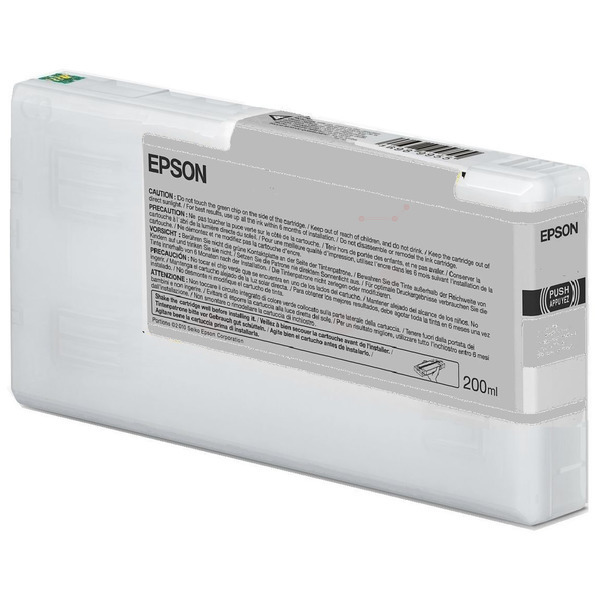 C13T653700 // T6537 / schwarz / original EPSON Tintenpatrone schwarz hell / C13T653700 / 200.00 ml