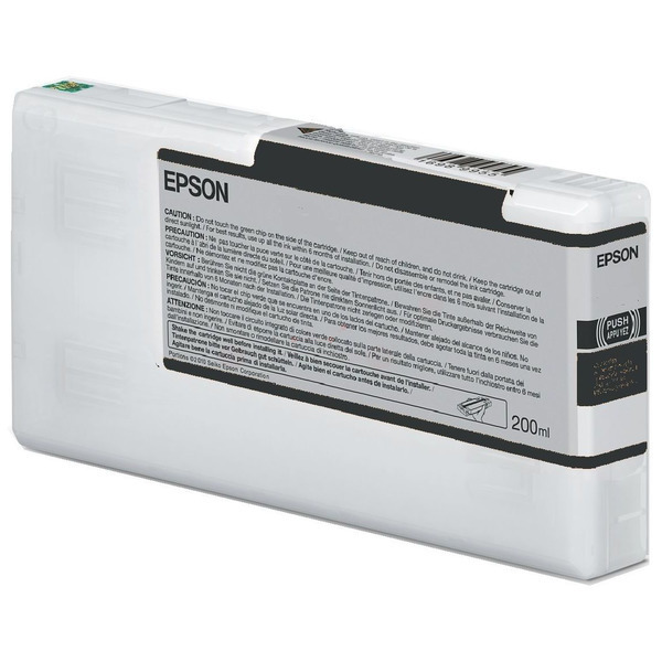 C13T55W100 // T55W100 / schwarz / original EPSON Tintenpatrone schwarz hell / C13T55W100 / 200.00 ml