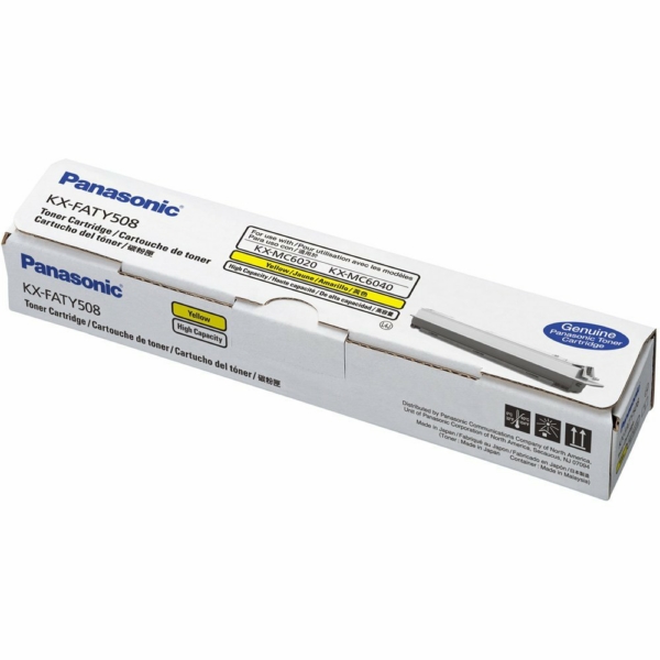KXFATY508 / gelb / original PANASONIC Toner gelb / KXFATY508 / 4000 S.