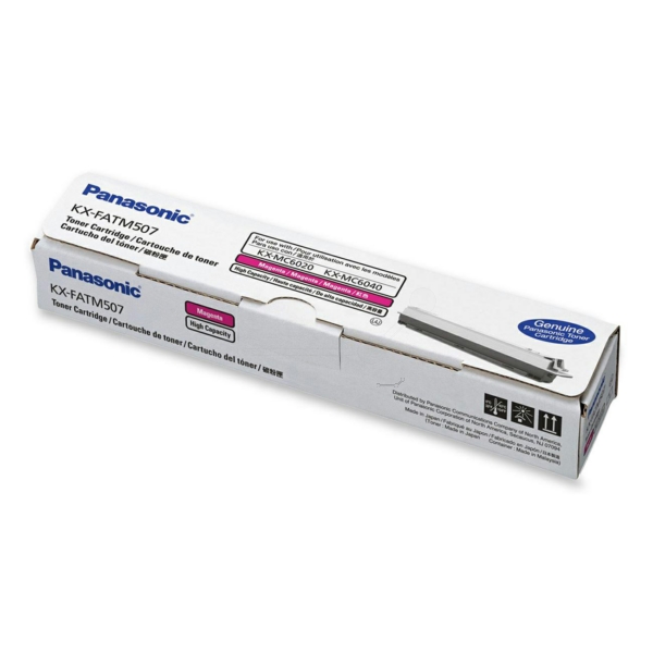 KXFATM507 / magenta / original PANASONIC Toner magenta / KXFATM507 / 4000 S.