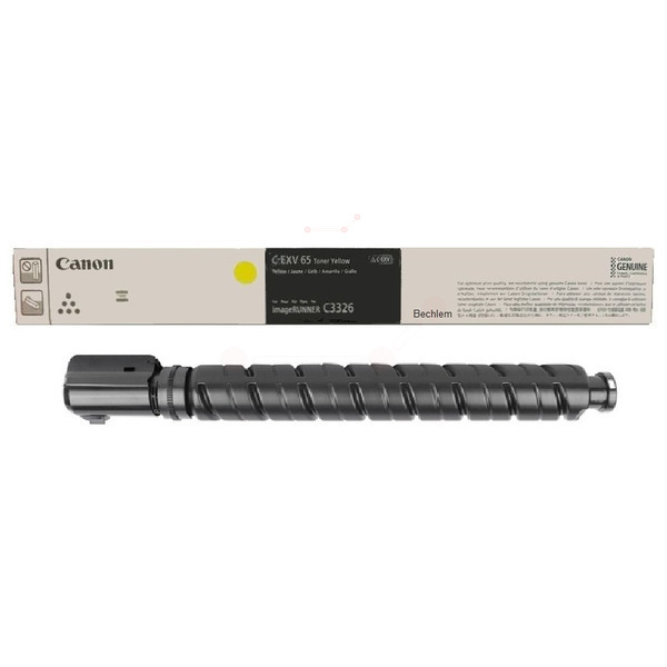 5764C001 // CEXV65 / gelb / original CANON Toner gelb / 5764C001 / 11000 S.