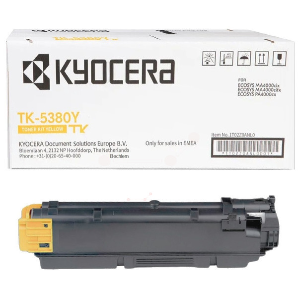 1T02Z1ANL0 // TK5390Y / gelb / original KYOCERA Toner gelb / 1T02Z1ANL0 / 13000 S.