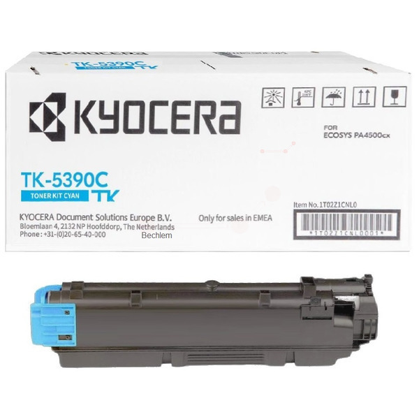 1T02Z1CNL0 // TK5390C / cyan / original KYOCERA Toner cyan / 1T02Z1CNL0 / 13000 S.