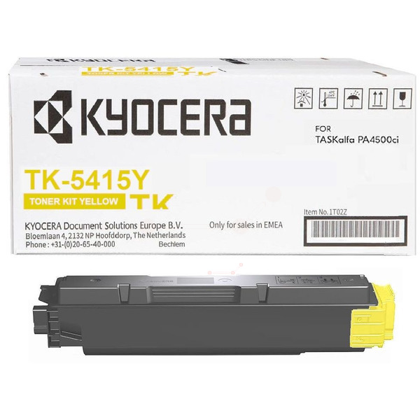 1T02Z7ANL0 // TK5415Y / gelb / original KYOCERA Toner gelb / 1T02Z7ANL0 / 13000 S.