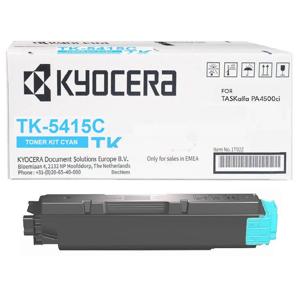 1T02Z7CNL0 // TK5415C / cyan / original KYOCERA Toner cyan / 1T02Z7CNL0 / 13000 S.