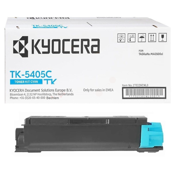 1T02Z6CNL0 // TK5405C / original KYOCERA Toner cyan / 1T02Z6CNL0 / 10000 S.