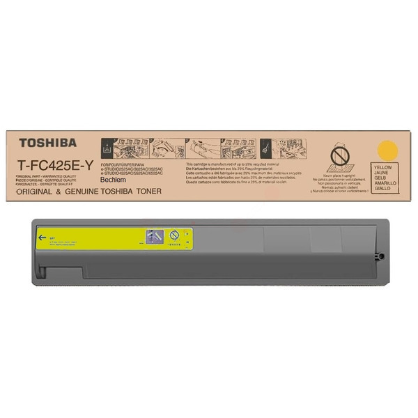 6AJ00000238 // TFC425EY / gelb / original TOSHIBA Toner gelb / 6AJ00000238 / 38000 S.