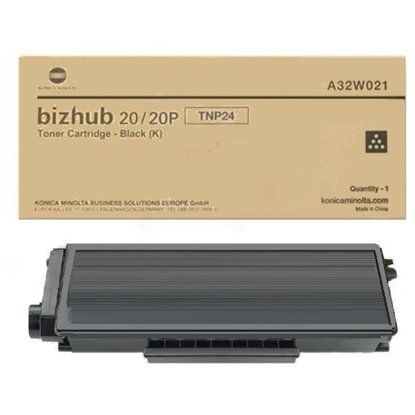 A32W021 // TNP24 / schwarz / original KONICAMIN Toner schwarz / A32W021 / 8000 S.