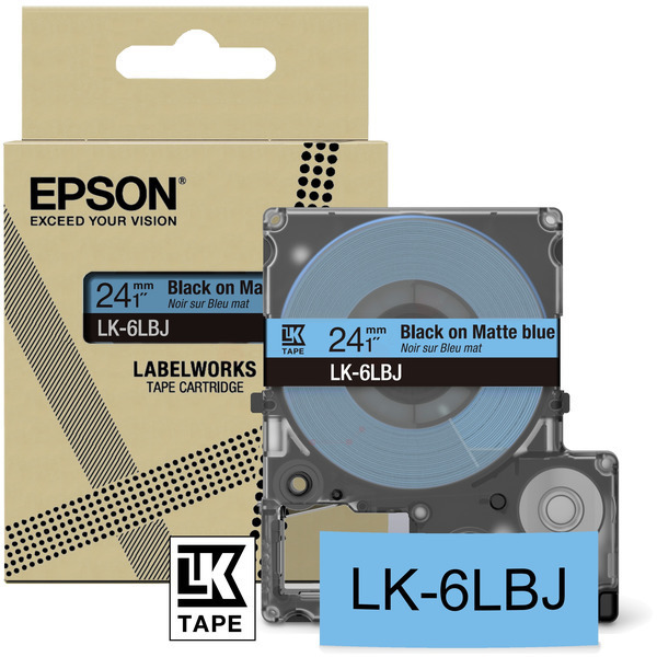 C53S672082 // LK6LBJ / original Epson DirectLabel / C53S672082