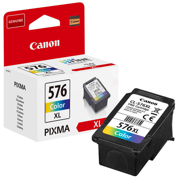 5441C001 // CL576XL / original CANON Druckkopfpatrone color / 5441C001 / 300 S. / 12.60 ml