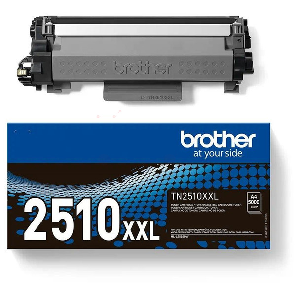 TN2510XXL / schwarz / original Brother Toner schwa / TN2510XXL / 5000 S.