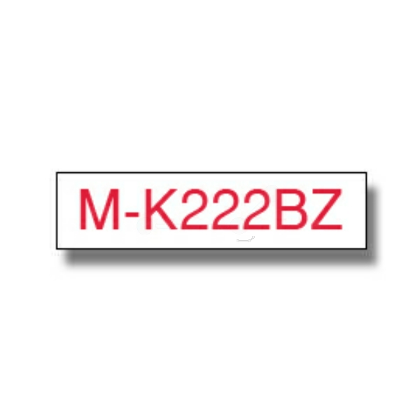 MK222BZ / original BROTHER PTouch Farbband / MK222BZ