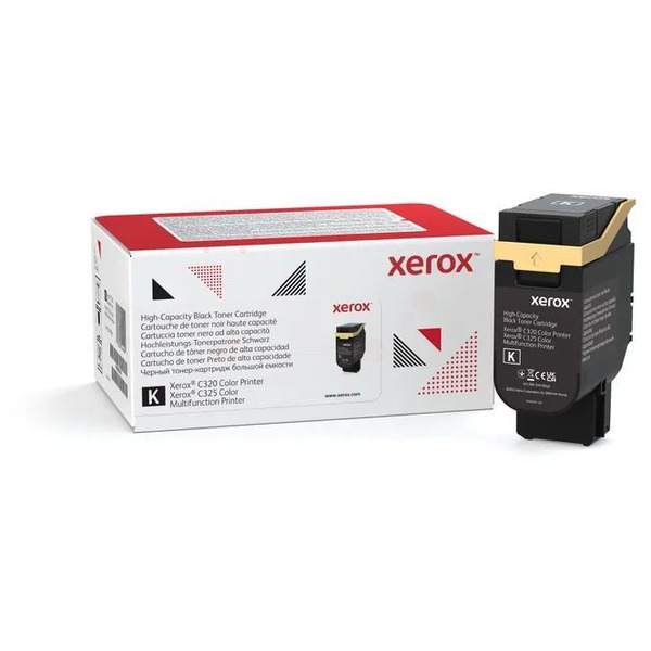 006R04831 / schwarz / original Xerox Toner schwarz / 006R04831 / 8000 S.