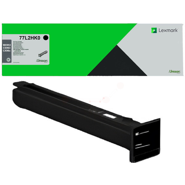 77L2HK0 / original LEXMARK Toner schwarz / 77L2HK0 / 47700 S.