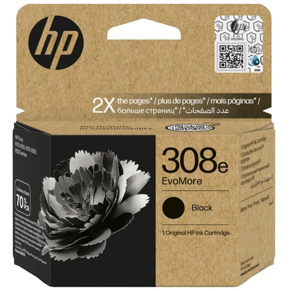 7FP22UE // 308E / schwarz / original HP Druckkopfp / 7FP22UE