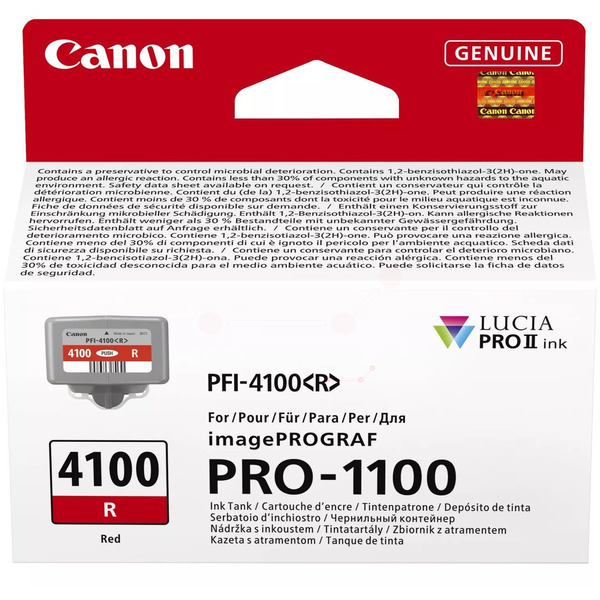 6785C001 // PFI4100R / original Canon Tintenpatron / 6785C001 / 80.00 ml