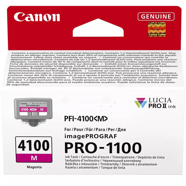 6779C001 // PFI4100M / magenta / original Canon Ti / 6779C001 / 80.00 ml