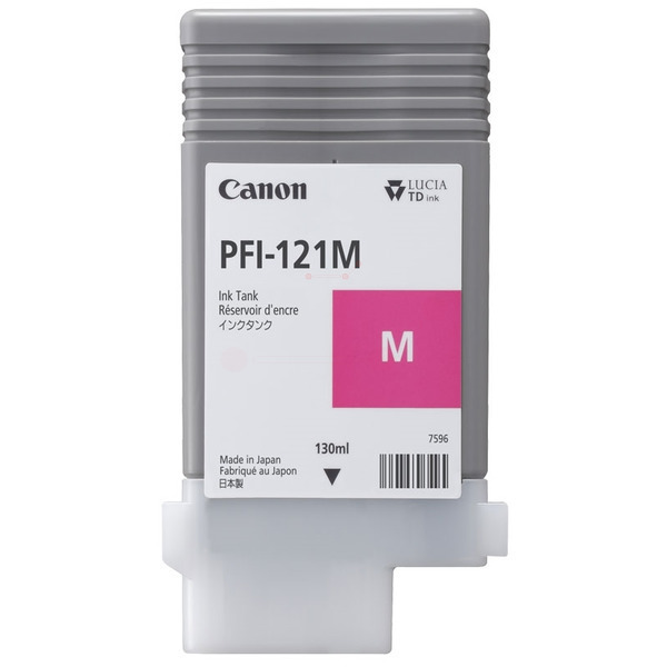 6267C001 // PFI121M / magenta / original Canon Tin / 6267C001 / 130.00 ml