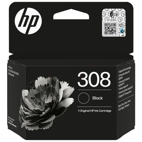 7FP21UE // 308 / schwarz / original HP Druckkopfpa / 7FP21UE