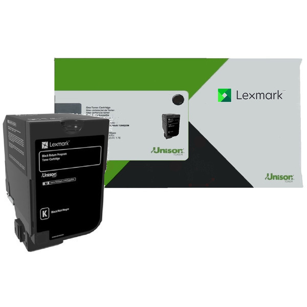 74C20K0 / schwarz / original LEXMARK Toner schwarz / 74C20K0 / 3000 S.