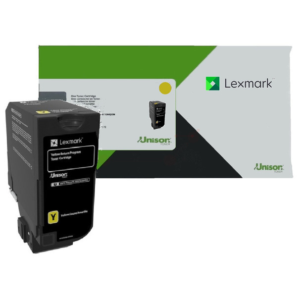 74C20Y0 / gelb / original LEXMARK Toner gelb / 74C20Y0 / 3000 S.