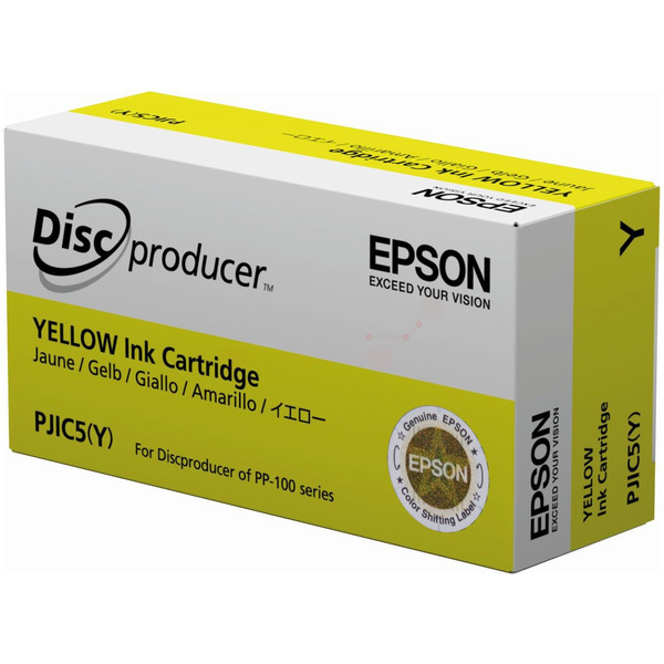 C13S020692 // PJIC7Y / gelb / original EPSON Tintenpatrone gelb / C13S020692 / 31.50 ml