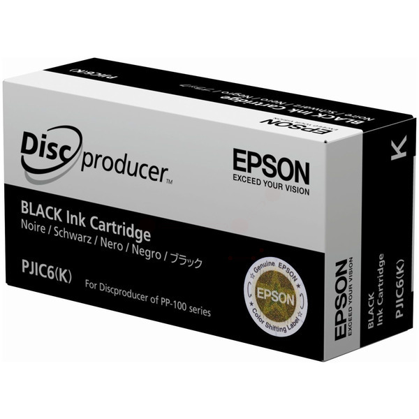 C13S020693 // PJIC7K / schwarz / original EPSON Tintenpatrone schwarz / C13S020693 / 32.20 ml