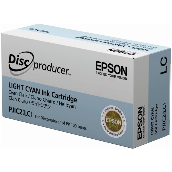C13S020689 // PJIC7LC / cyan / original EPSON Tintenpatrone cyan hell / C13S020689 / 31.50 ml