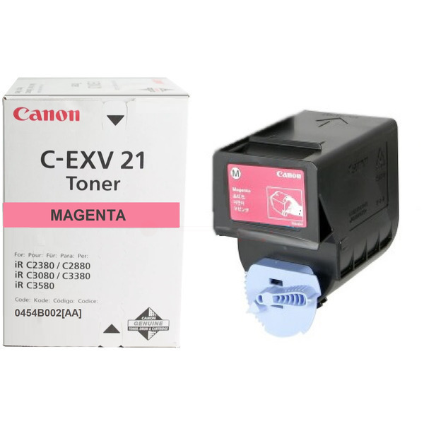 0454B002 // CEXV21 / magenta / original CANON Toner magenta / 0454B002 / 14000 S. / 260 Gr.  