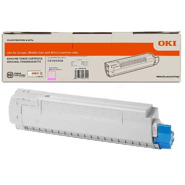 44059106 / magenta / original OKI Toner magenta / 44059106 / 8000 S.