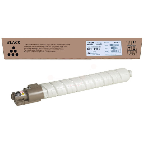 841817 / schwarz / original RICOH Toner schwarz / 841817 / 29500 S.