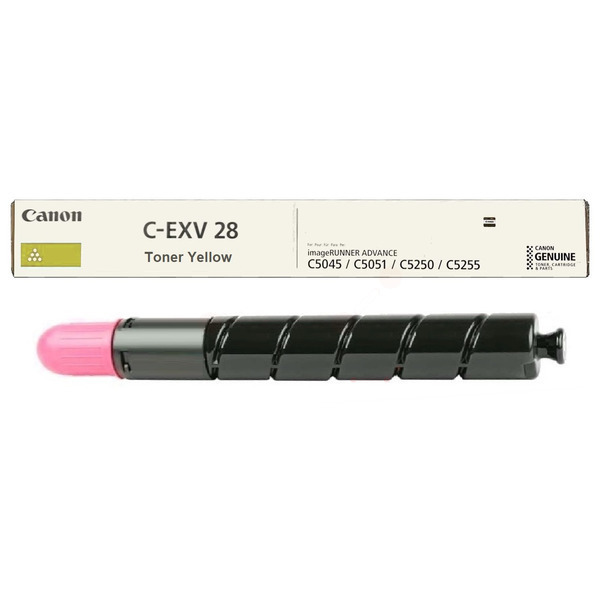 2801B002 // CEXV28 / gelb / original CANON Toner gelb / 2801B002 / 38000 S. / 590 Gr.  