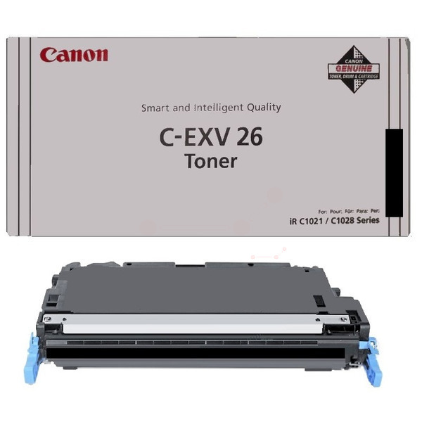 1660B006 // CEXV26 / schwarz / original CANON Toner schwarz / 1660B006 / 6000 S.