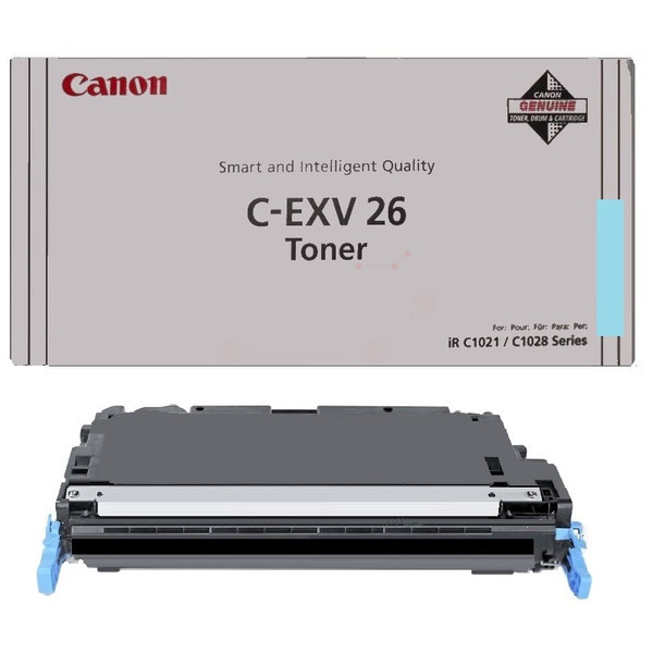 1659B006 // CEXV26 / cyan / original CANON Toner cyan / 1659B006 / 6000 S.
