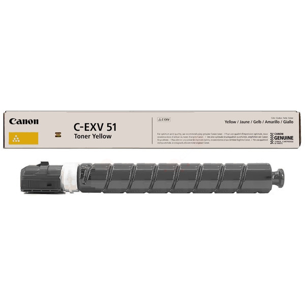 0484C002 // CEXV51Y / gelb / original CANON Toner gelb / 0484C002 / 60000 S.