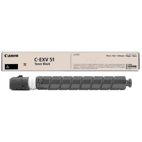 0481C002 // CEXV51BK / schwarz / original CANON Toner schwarz / 0481C002 / 69000 S.