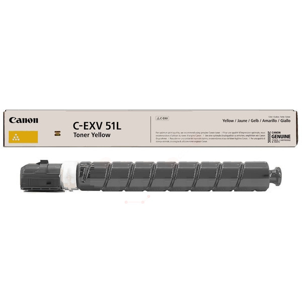 0487C002 // CEXV51LY / gelb / original CANON Toner gelb / 0487C002 / 26000 S.