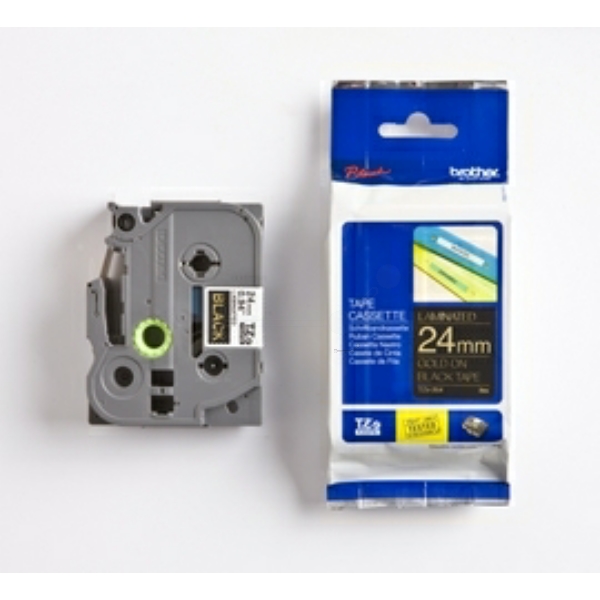 TZE354 / schwarz / original BROTHER PTouch Farbband / TZE354
