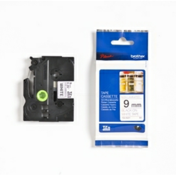 TZEN221 / schwarz / original BROTHER PTouch Farbband / TZEN221