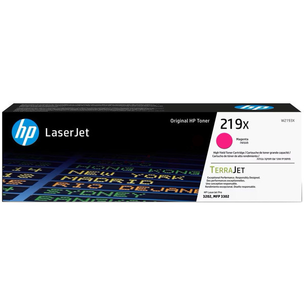 W2193X // 219X / magenta / original HP Toner magenta / W2193X / 2500 S.