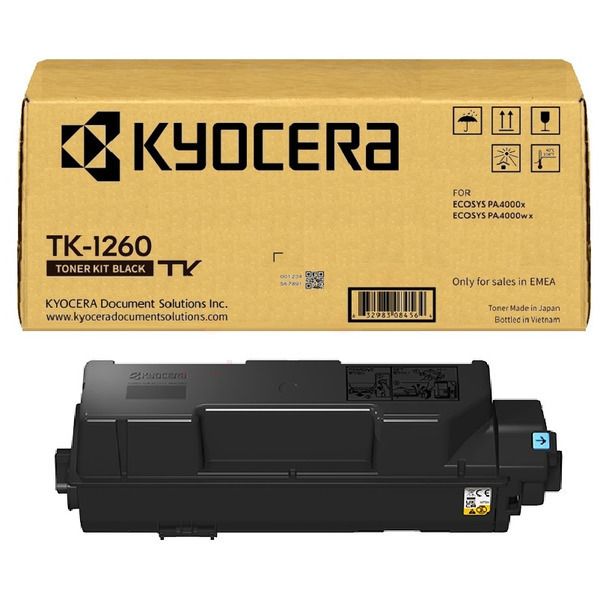 1T0C3H0NL0 // TK1250 / schwarz / original Kyocera  / 1T0C3H0NL0 / 10000 S.