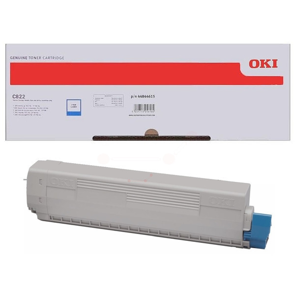 44844615 / cyan / original OKI Toner cyan / 44844615 / 7300 S.