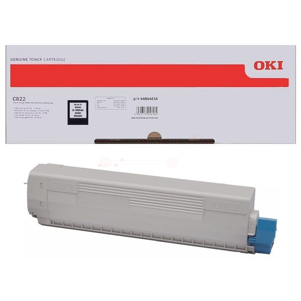 44844616 / schwarz / original OKI Toner schwarz / 44844616 / 7000 S.