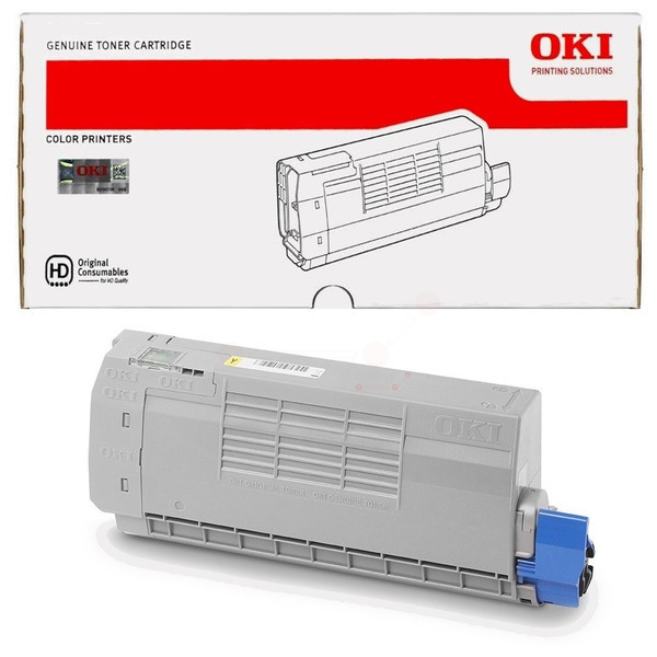 46507613 / gelb / original OKI Toner gelb / 46507613 / 11500 S.
