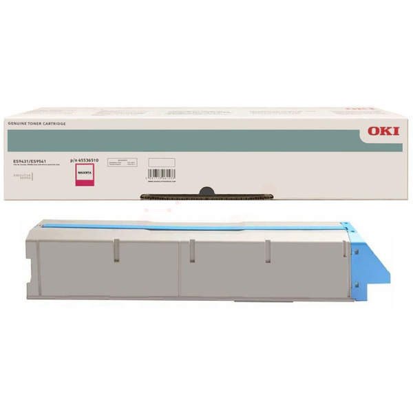 45536510 / magenta / original OKI Toner magenta / 45536510 / 38000 S.